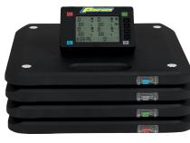 Slim Wireless Vehicle Scale System 7,000LB Capacity 1,750LB Per Pad Rating Includes 4 Pads Proform