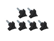 Jeep TJ Unlimited LJ Hardtop Screws 04-06 Wrangler TJ Unlimited Textured Black Kentrol