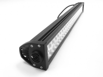 40.0 Inch LED Light Bar Chrome Series Double Row Straight Combo Flood/Beam 240W DT Harness 21,600 Lumens Southern Truck Lifts