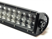 52.0 Inch LED Light Bar Chrome Series Double Row Straight Combo Flood/Beam 300W DT Harness 27,000 Lumens Southern Truck Lifts