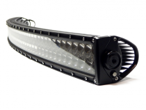 52.0 Inch LED Light Bar Double Row Curved Chrome Series Combo Flood/Beam 300W DT Harness 27,000 Lumens Southern Truck Lifts