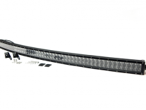 52.0 Inch LED Light Bar Double Row Curved Chrome Series Combo Flood/Beam 300W DT Harness 27,000 Lumens Southern Truck Lifts