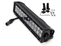 15.0 Inch LED Light Bar Black Series Double Row Straight Combo Flood/Beam 72W DT Harness 6,480 Lumens Southern Truck Lifts