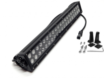 20.0 Inch LED Light Bar Black Series Double Row Straight Combo Flood/Beam 120W DT Harness 10,800 Lumens Southern Truck Lifts