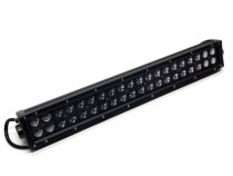 20.0 Inch LED Light Bar Black Series Double Row Straight Combo Flood/Beam 120W DT Harness 10,800 Lumens Southern Truck Lifts