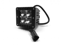 3.0 X 3.0 Inch 16W Square LED Light Spot Beam 1,440 Lumens Each Southern Truck Lifts