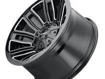 Mayhem Offroad Wheels Decoy 8108 20x9 Milled Spokes Gloss Black 0 Off Set 6 Lug 5 BSM 106 Bore Cast Aluminum