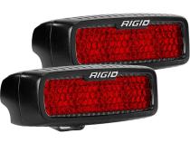 Diffused Rear Facing High/Low Surface Mount Red Pair SR-Q Pro RIGID Industries