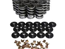 Electro Polished Performance Dual with Damper Valve Spring &amp;amp; Retainer Kit; 1.514 10 Degree Howards Cams 98656-K12