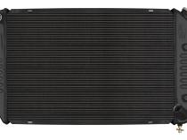 77-82 Corvette Aluminum Radiator Black Night Rider Series Cold Case Radiators