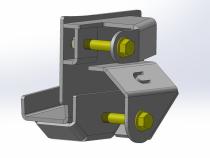 2020-Present Jeep Gladiator JT Rear Long Arm Frame Brackets Clayton Off Road