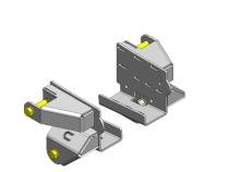 2020-Present Jeep Gladiator JT Rear Long Arm Frame Brackets Clayton Off Road