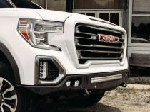 19-21 Sierra 1500 Octane Front Bumper No Parking Sensors