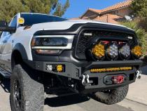 2019-2023 RAM Powerwagon Octane Series Front Bumper Chassis Unlimited