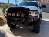 2019-2023 RAM Powerwagon Octane Series Front Bumper Chassis Unlimited