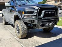 2019-2023 RAM Powerwagon Octane Series Front Bumper Chassis Unlimited