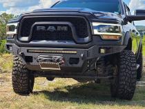 2019-2023 RAM Powerwagon Octane Series Front Bumper Chassis Unlimited