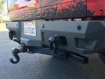 1999-2016 Ford Superduty F250/F350 Octane Series Rear Bumper- No Parking Sensors Chassis Unlimited