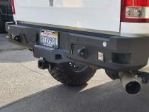 2007-2010 GMC 2500HD/3500HD Octane Rear Bumper- No Parking Sensors Chassis Unlimited