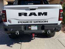 2019-2023 Ram 2500/3500 Octane Rear Bumper- No Parking Sensors Chassis Unlimited