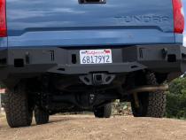 2014-2021 Toyota Tundra Octane Rear Bumper- W/ Parking Sensors Chassis Unlimited
