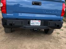 2014-2021 Toyota Tundra Octane Rear Bumper- W/ Parking Sensors Chassis Unlimited