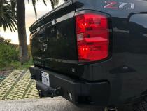 2014-2018 Chevy Silverado 1500 Octane Rear Bumper- No Parking Sensors Chassis Unlimited