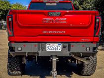 20-24 GMC Sierra 2500/3500 Octane Rear Bumper- With Parking Sensors Chassis Unlimited