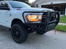 19-23 RAM 2500/3500 Octane Front Winch Bumper W/ Guard No Parking Sensors