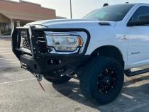 19-23 RAM 2500/3500 Ocatane Front Winch Bumper W/ Guard Parking Sensors