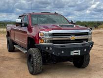 2015-2019 Chevy Silverado 2500/3500 Octane Front Winch Bumper- No Parking Sensors Chassis Unlimited