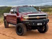 2015-2019 Chevy Silverado 2500/3500 Octane Front Winch Bumper- No Parking Sensors Chassis Unlimited