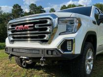 2019-2021 Sierra 1500 Octane Front Winch Bumper No Parking Sensors