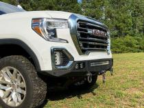 2019-2021 Sierra 1500 Octane Front Winch Bumper No Parking Sensors