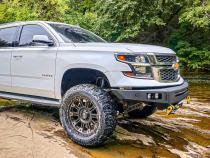 15-20 Tahoe/Suburban/Yukon Octane Front Winch Bumper With Parking Sensors Chassis Unlimited