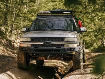 99-02 Chevy Silverado 1500 Octane Front Winch Bumper Raw Steel Chassis Unlimited