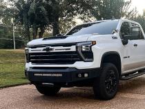 24-Present Chevrolet Silverado 2500/3500 Octane Series Front Winch Bumper Yes Parking Sensors Chassis Unlimited