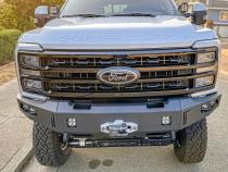 2023-Present Ford Superduty F250/F350 Octane Series Front Winch Bumper Raw Steel Chassis Unlimited