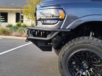 2019-2023 RAM 2500/3500 Diablo Front Winch Bumper-No Parking Sensors Chassis Unlimited