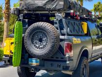 2010-2023 Ram 2500/3500 Octane Dual Swing Out Rear Bumper W/ Parking Sensors Chassis Unlimited