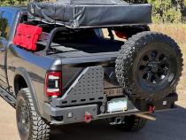 2010-2023 Ram 2500/3500 Octane Dual Swing Out Rear Bumper W/ Parking Sensors Chassis Unlimited