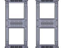 Thorax Bed Rack System Fits Diamon Back Covers 10-18 RAM 1500/2500/3500 12 Inch