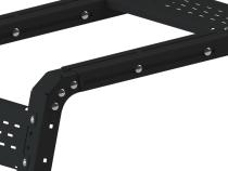 12 Inch Thorax Overland Universal Bed Rack System 58 Inch (6Ft and Up Beds) Chassis Unlimited