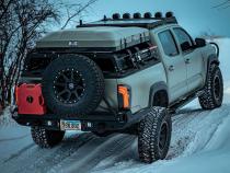 12 Inch Thorax Bed Rack System Diamond Back Covers 2005-2020 Tacoma Chassis Unlimited