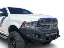 2013-2018 Ram 1500 Attitude Series Front Winch Bumper-No Parking Sensors Chassis Unlimited
