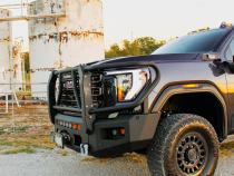 24-Present GMC Sierra 2500/3500 Attitude Front Winch Bumper W/ Guard No Parking Sensors Chassis Unlimited