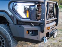 24-Present GMC Sierra 2500/3500 Attitude Front Winch Bumper W/ Guard No Parking Sensors Chassis Unlimited