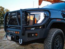 24-Present GMC Sierra 2500/3500 Attitude Front Winch Bumper W/ Guard No Parking Sensors Chassis Unlimited