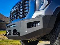 24-Present GMC Sierra 2500/3500 Attitude Front Winch Bumper No Parking Sensors Chassis Unlimited