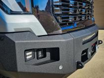 24-Present GMC Sierra 2500/3500 Attitude Front Winch Bumper No Parking Sensors Chassis Unlimited
